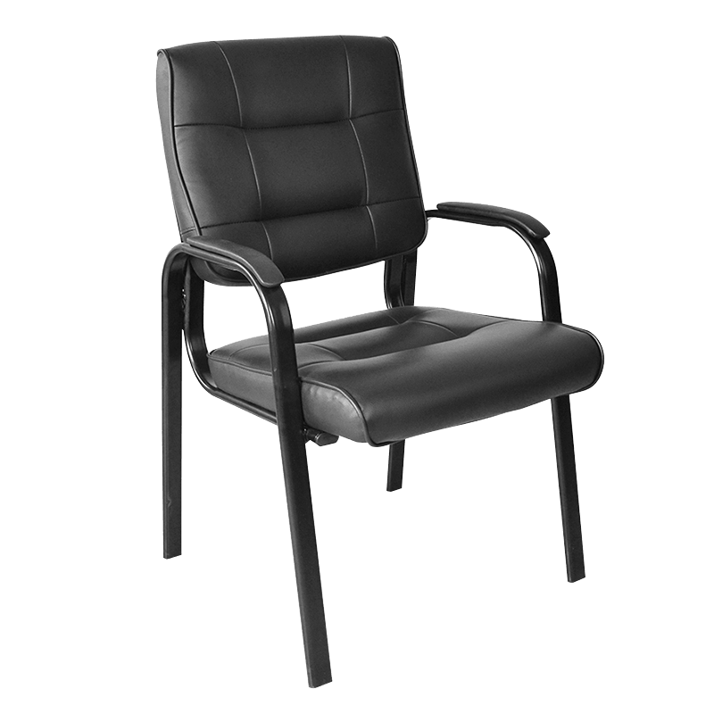 Scaun de recepție pentru cotiera din PU din mijlocul spatelui pentru conferință (Y-1755)