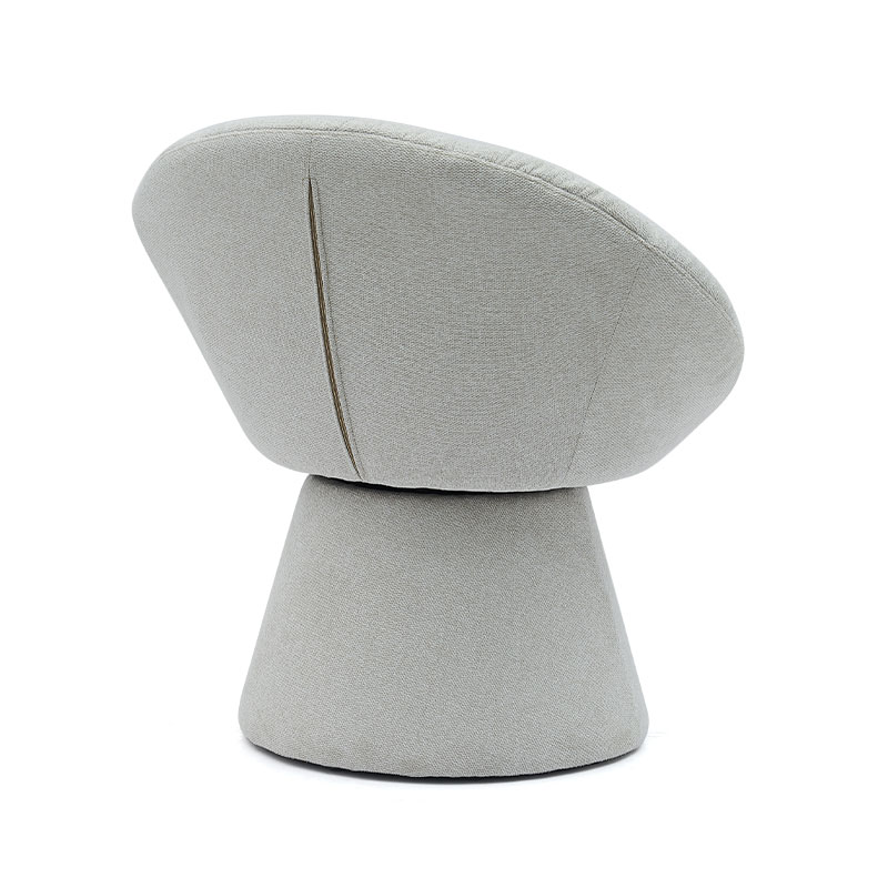 Scaun de sufragerie rotativ, elegant, simplu, italian Fotoliu cu bază rotundă Scaun de agrement pentru camera de zi, hotel (GY-644)