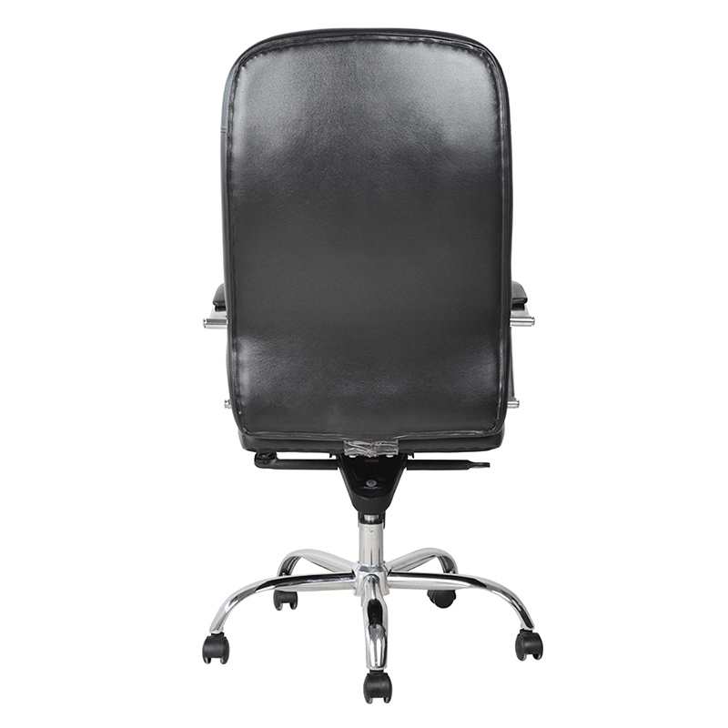 Scaun de birou ergonomic Manager cu cotieră cromată (M-6117)