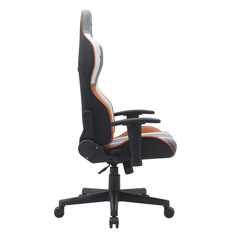 Scaun înalt din piele sintetică cu design animal Silla Gamer pivotant la 180 de grade, înclinabil, cadru puternic pentru curse (T-7121)