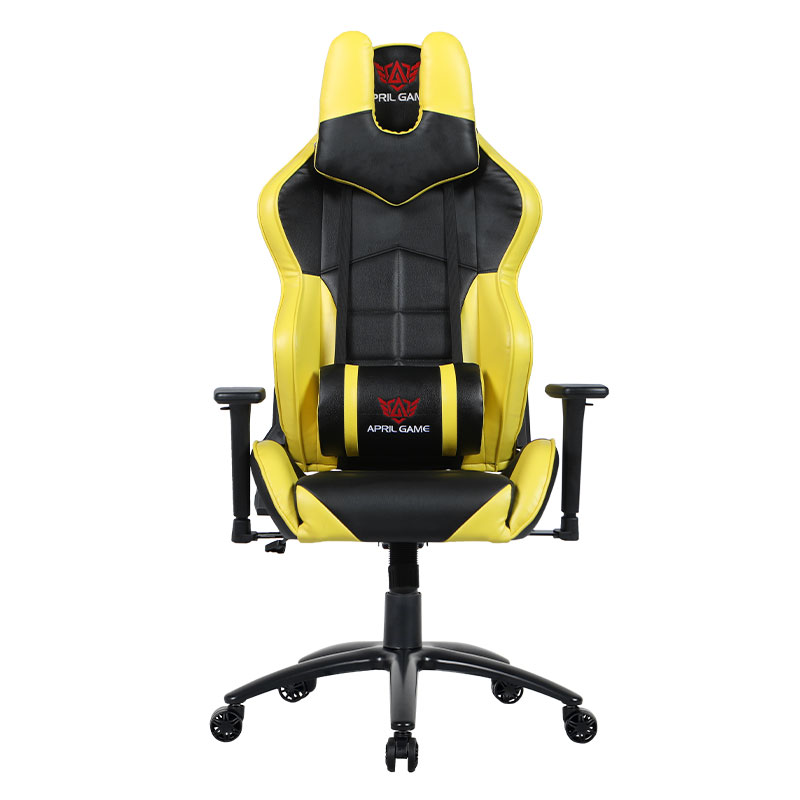 Scaun de jocuri pivotant 3D cu reglare a înălțimii cotierei și rotație față-spate (Y-2576)