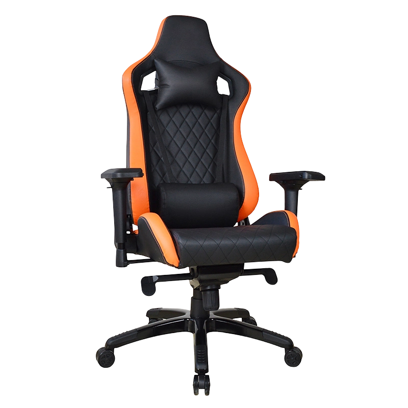 Cotiera 4D Mecanism de sincronizare Scaun pentru gamer Racing King cu spatar inalt (D-8109)