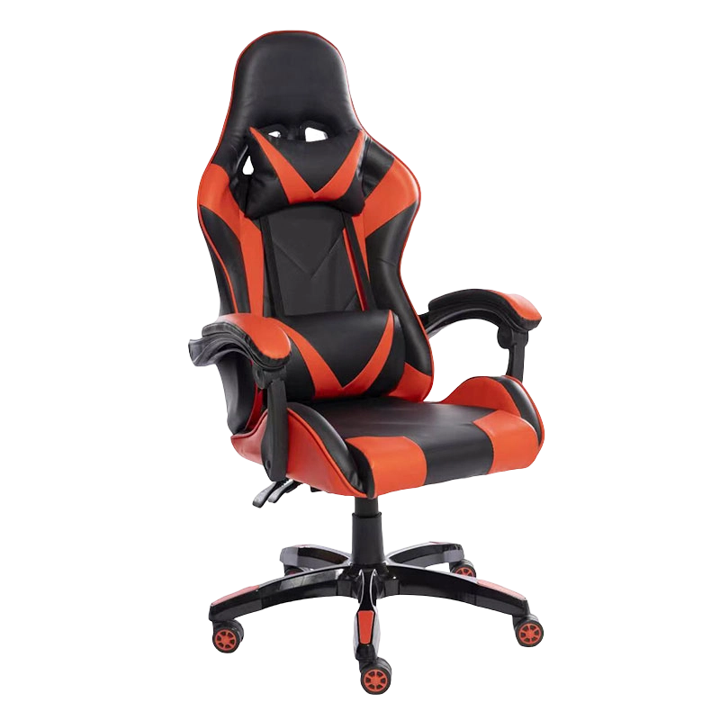 Scaun de gaming cu cotieră reglabilă PP cu mecanism de înclinare (Y-2441)